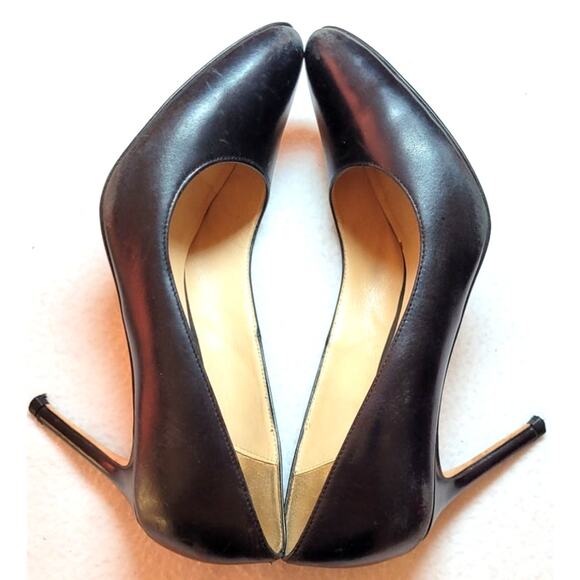Cole Haan Grand OS Womens Black Leather Pumps Heels 6B Girl Boss Corpcore - Picture 4 of 8